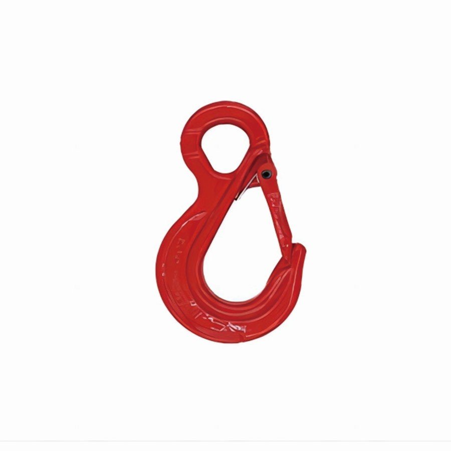 G80 French Type Eye Sling Hook with Forged Latch
