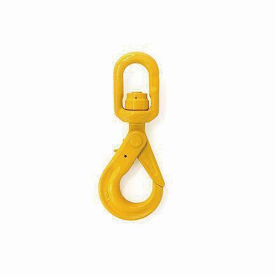 Alloy Steel Swivel Self Locking Hook