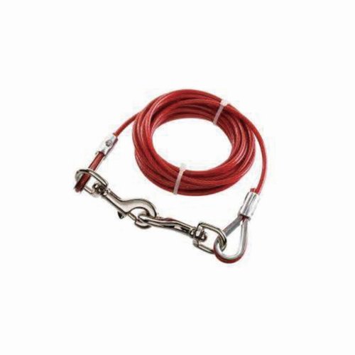 Four Paws Dog Tie-Out Cable for Puppies/Medium Dogs