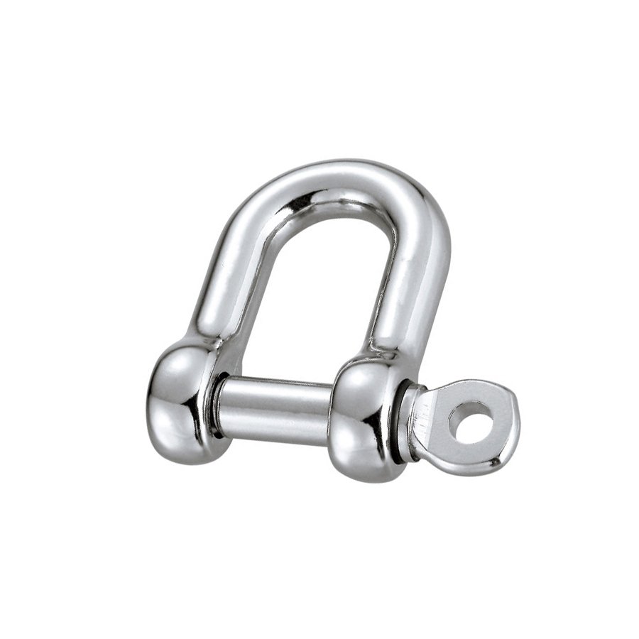 Stainless Steel D Shackle With Screw Pin US TYPE