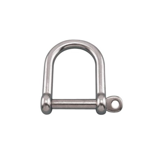 Stainless Steel Wide D Shackle With Screw Pin