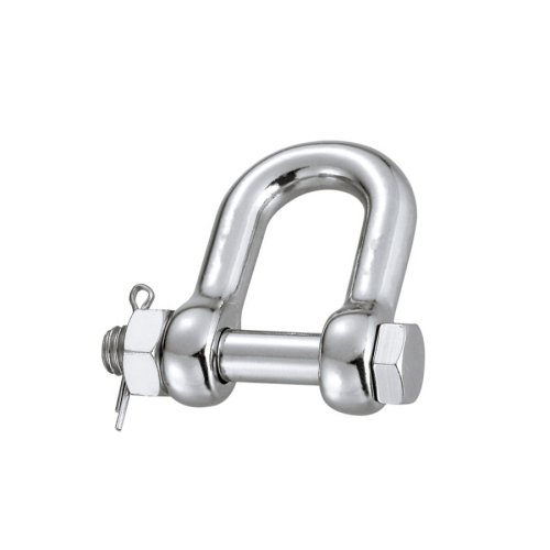 Stainless Steel D Shackle With Safety Pin