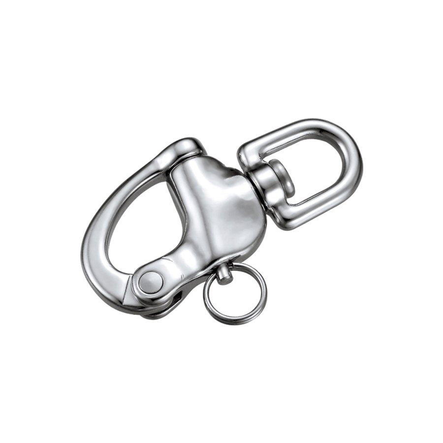 Stainless Steel Snap Shackle With Swivel Eye