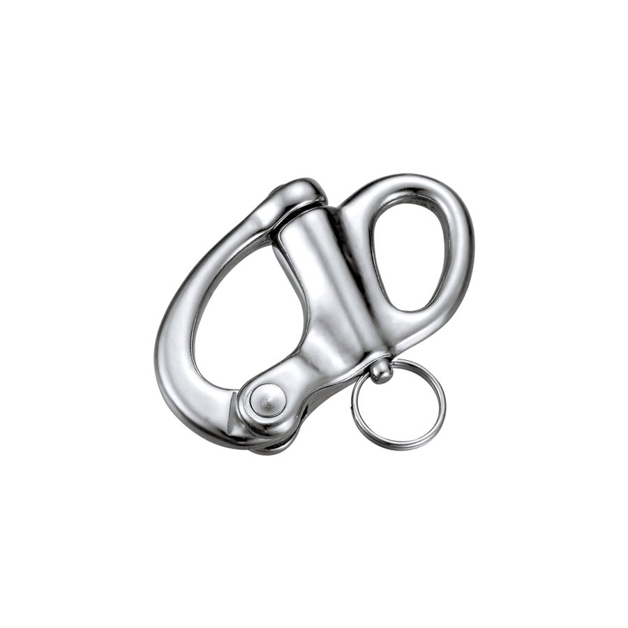 Stainless Steel Snap Shackle With Fixed Eye