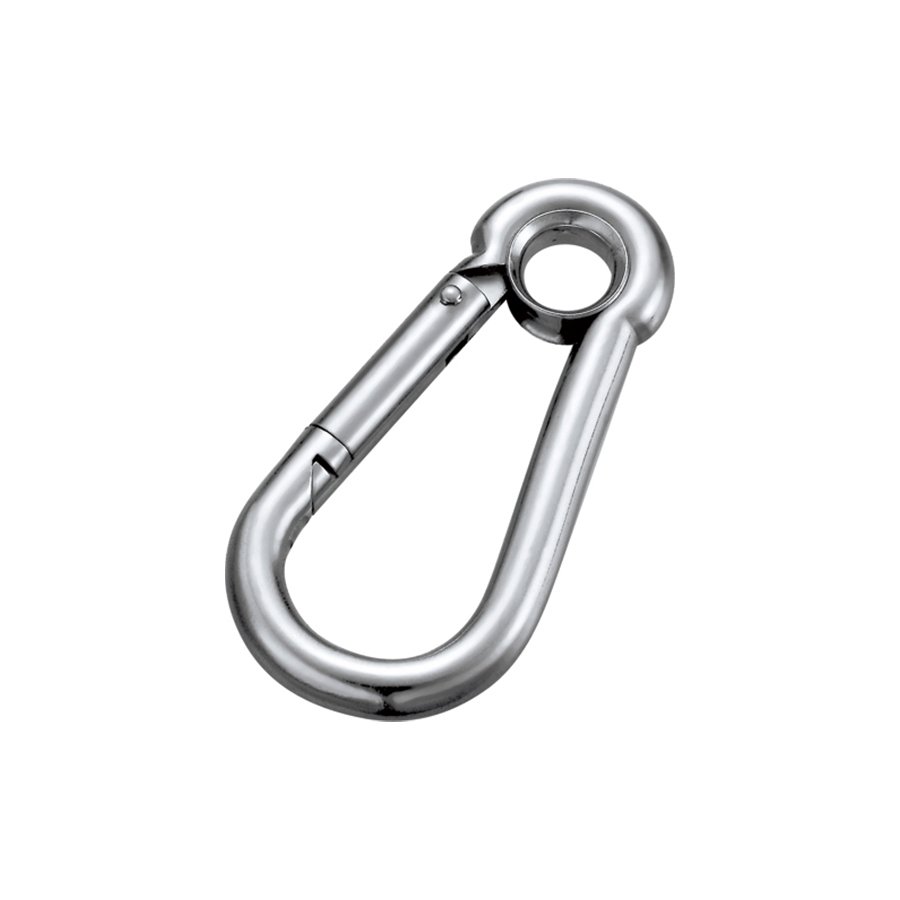 DIN5299A Stainless Steel Snap Hook With Eyelet