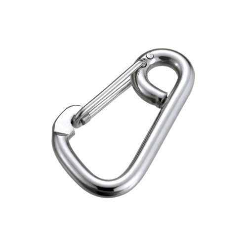 Stainless Steel Delta Simple Snap Hook With Eye