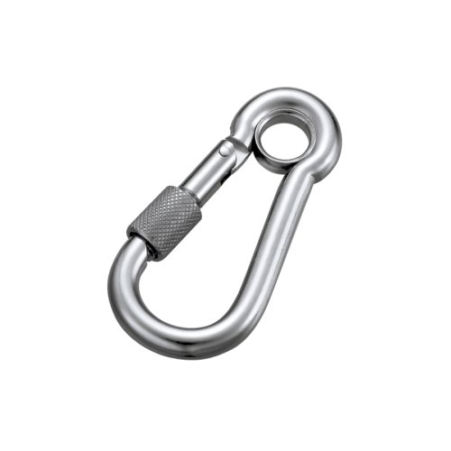 Stainless Steel Snap Hook With Eyelet And Screw