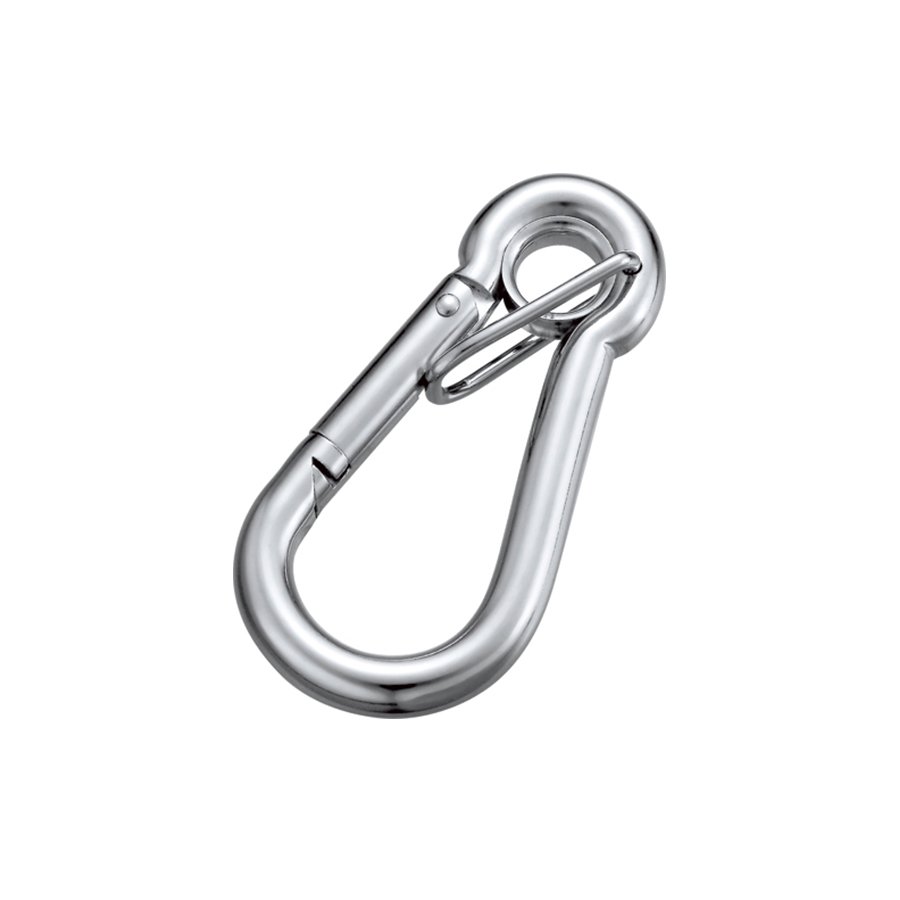 Stainless Steel Snap Hook With Latch Eyelet
