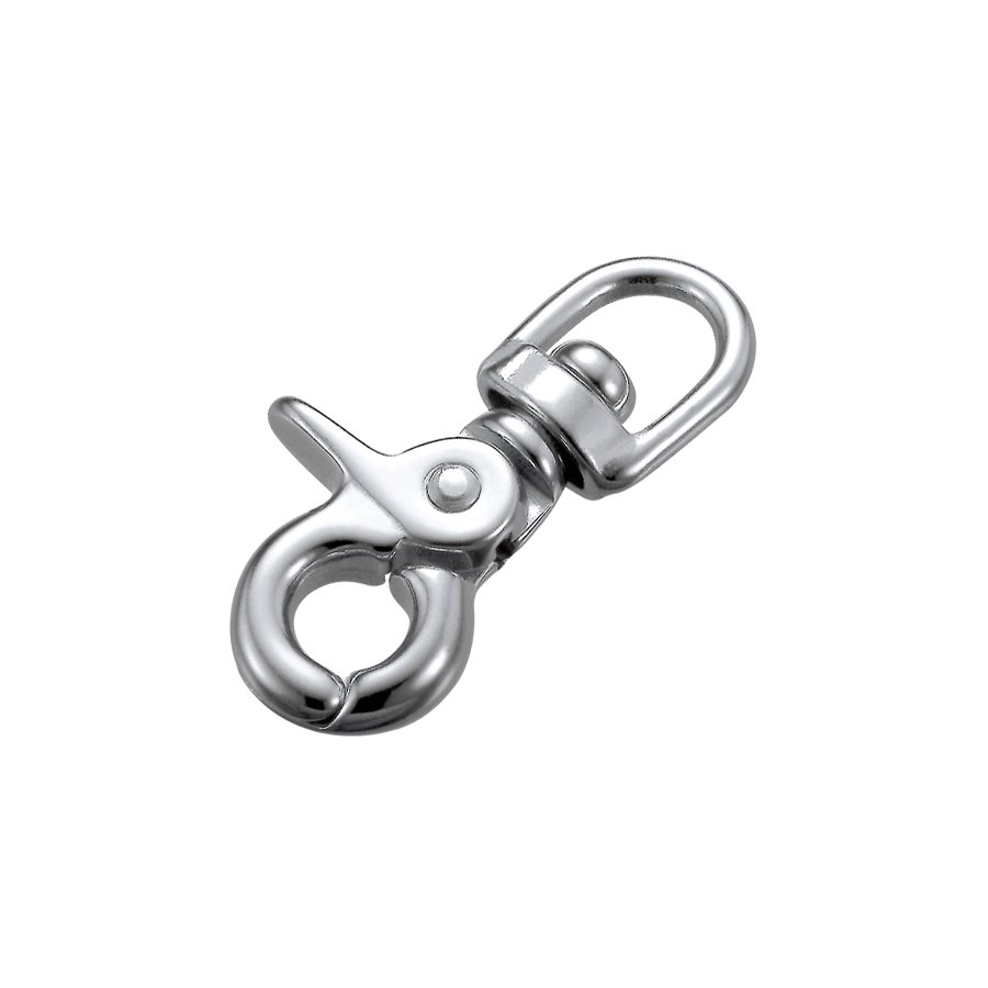 Stainless Steel Swivel Trigger Snap Jumbo Type Strap Eye Hook