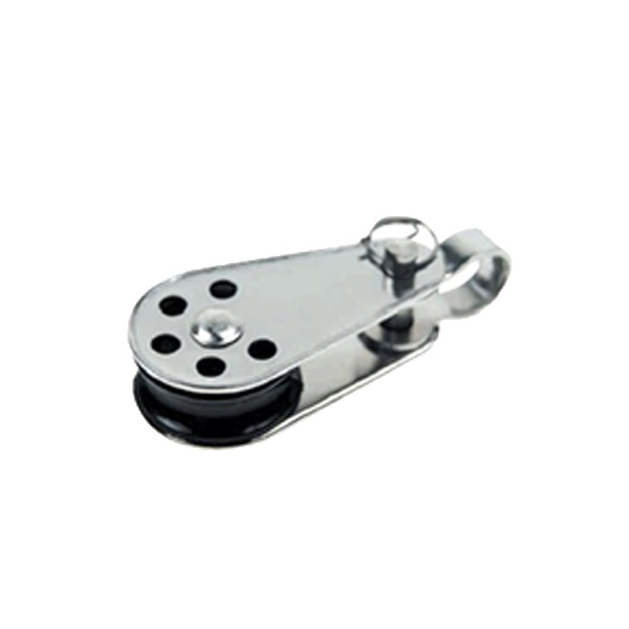 Pulley Block With Removable Pin and Toggle