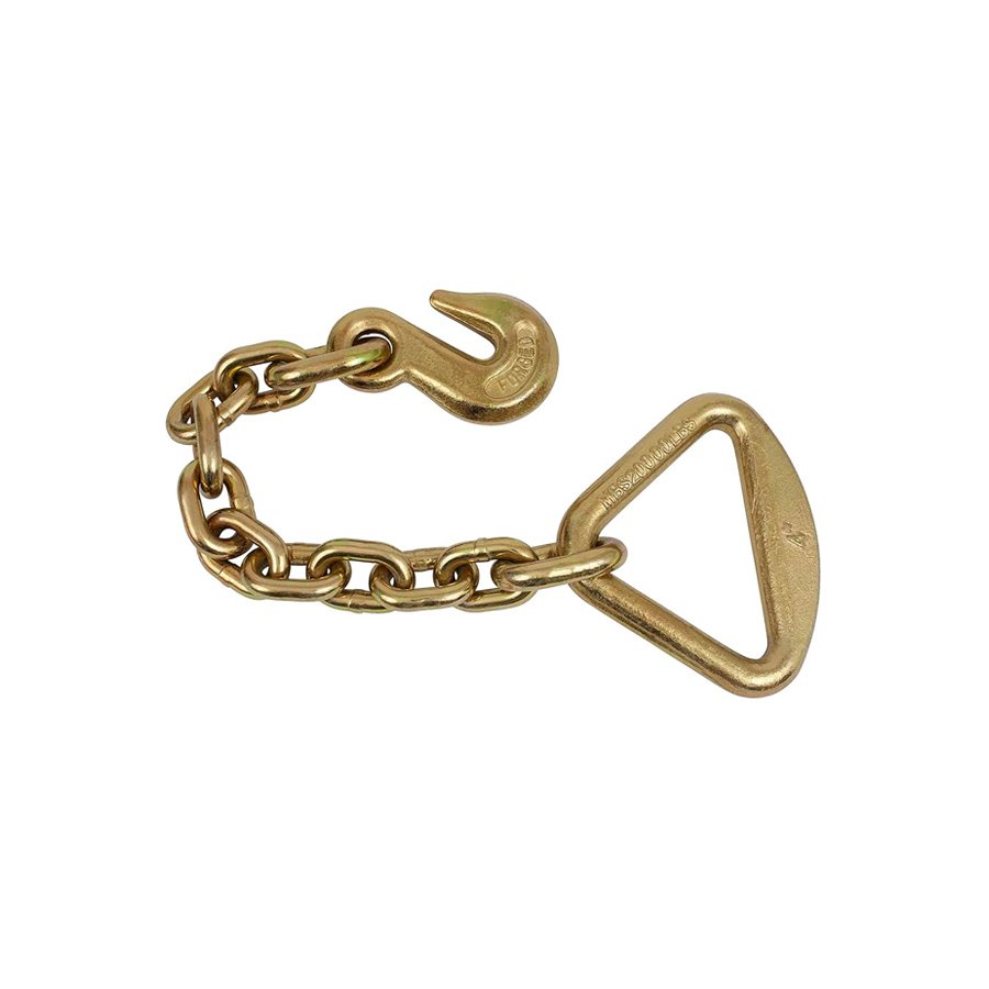 USA Chain With Delta Ring And Grab Hook Each On one End USA Standard