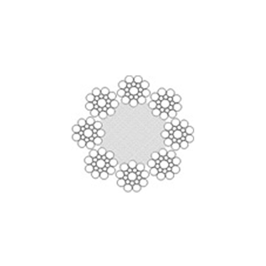 8×19 Wire Ropes with Fiber Core(FC)