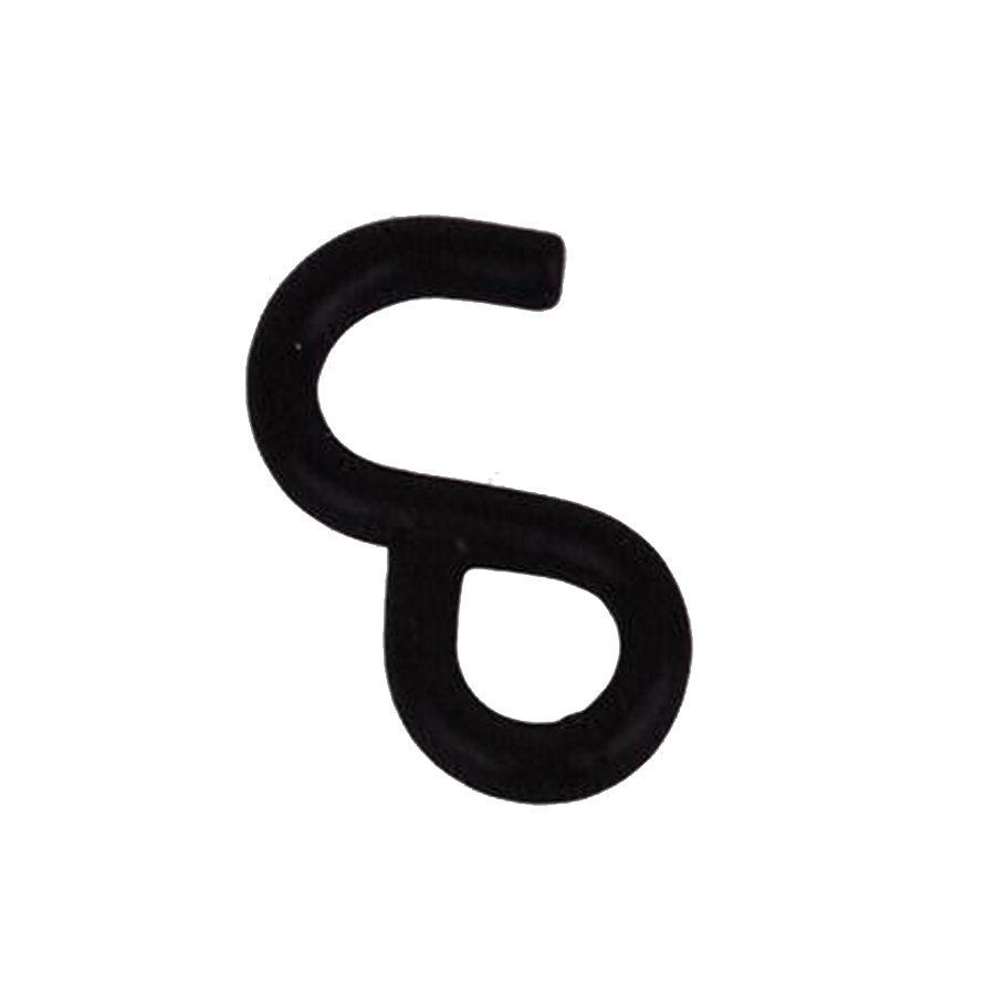 1800lbs Vinyl Coated Black Hook