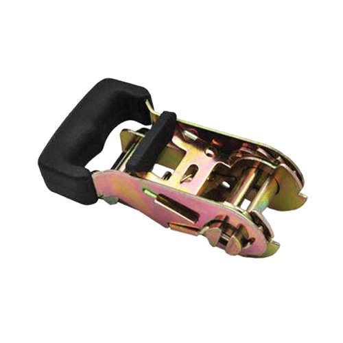 1-1`16in 3300lbs Ratchet Buckle with Soft Black Handle