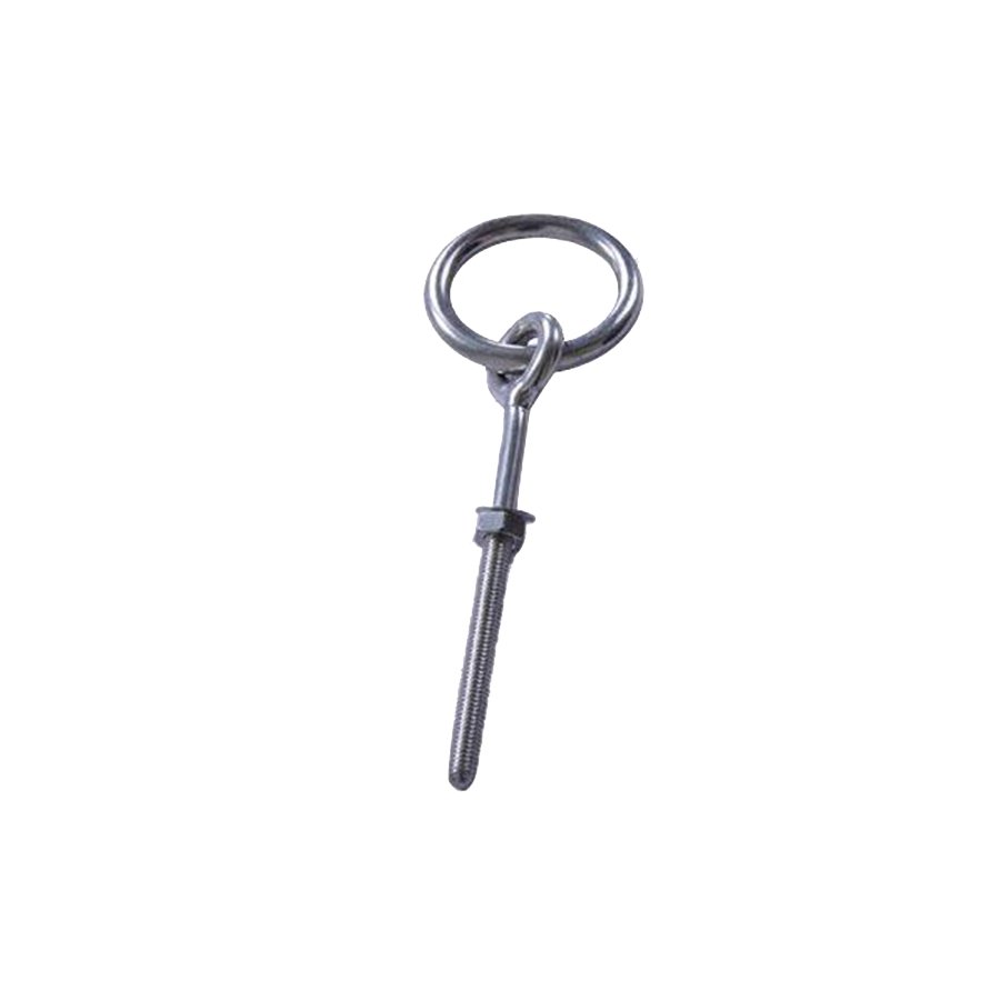 Stainless Steel Rigging Welded Eye Bolt With Ring And Nut