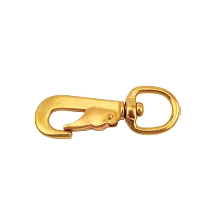 Solid Brass Swivel Spring Snap Hooks