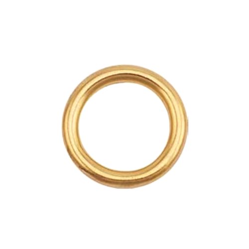 Solid Brass Round Ring