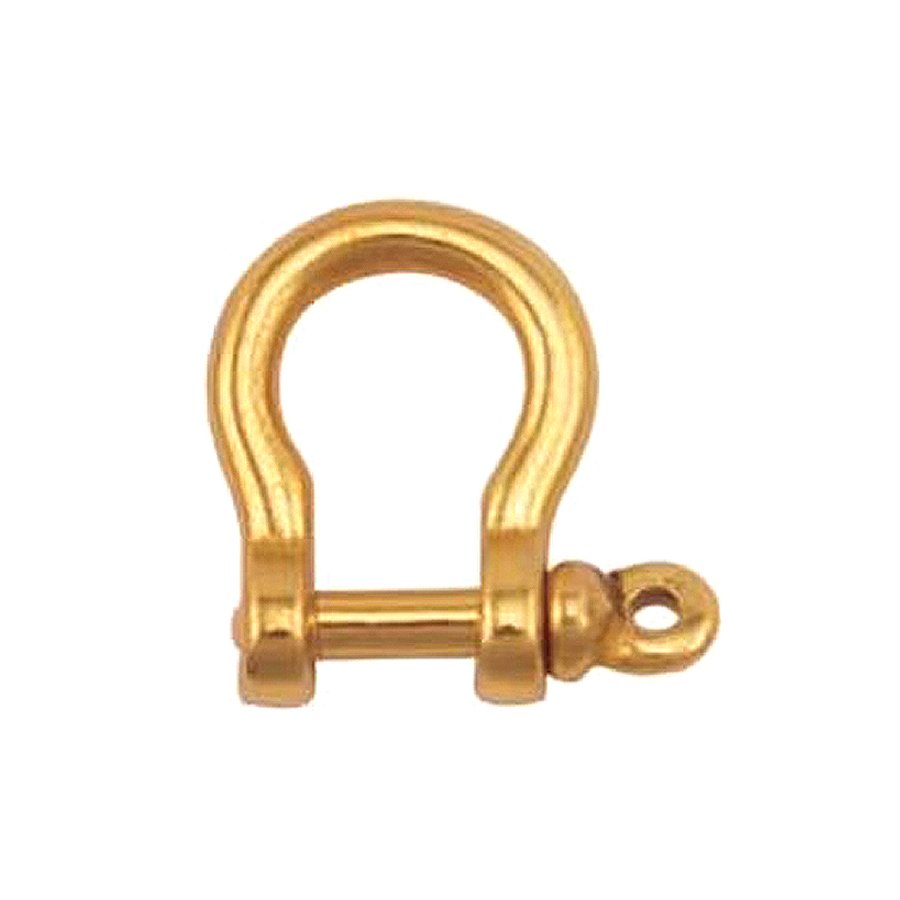 Solid Brass Bow Type Shackle